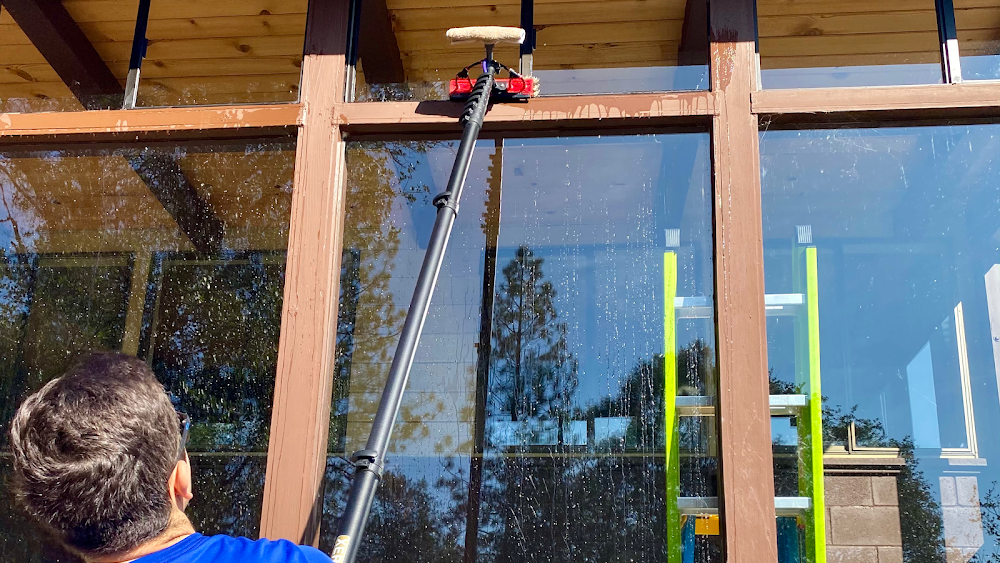 Glacier Peak Window and Solar Cleaning